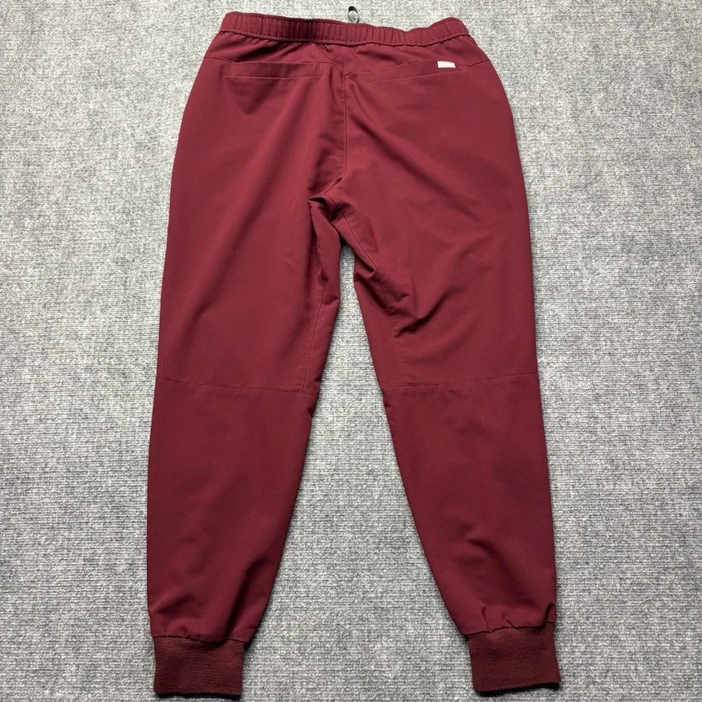Figs Tansen Jogger Pants Mens Large Burgundy MXXSW2004